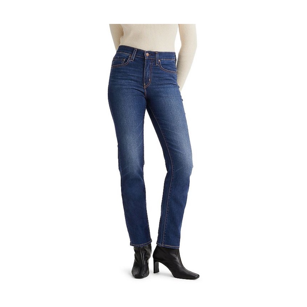 Women's Levi's 724 High Rise Straight Leg Jeans Size 29